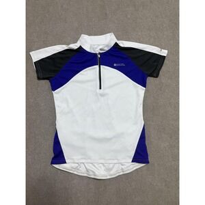 Mountain Warehouse‎ Cycling Jersey Womens US 12 Large Half Zip Back Pockets